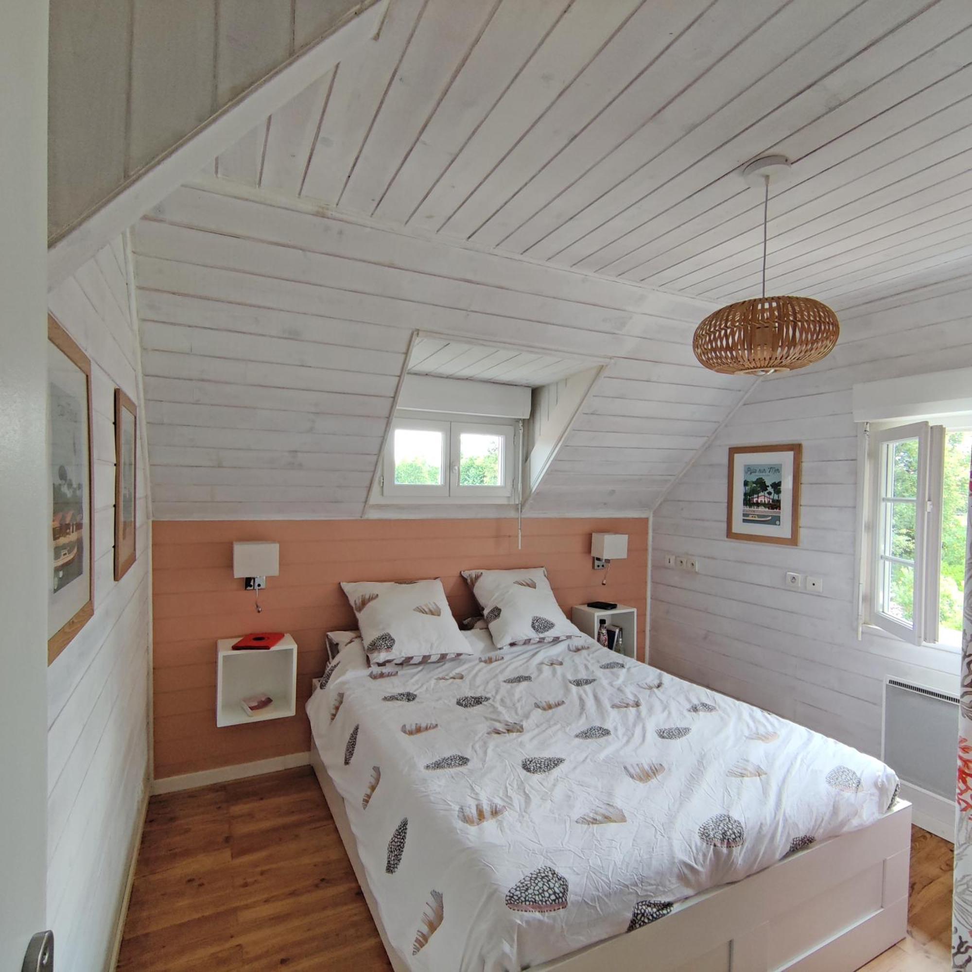 Appartement 2 Chambres Bassin D'Arcachon Front De Mer, Plage Du Betey 앙데르노스레방 외부 사진