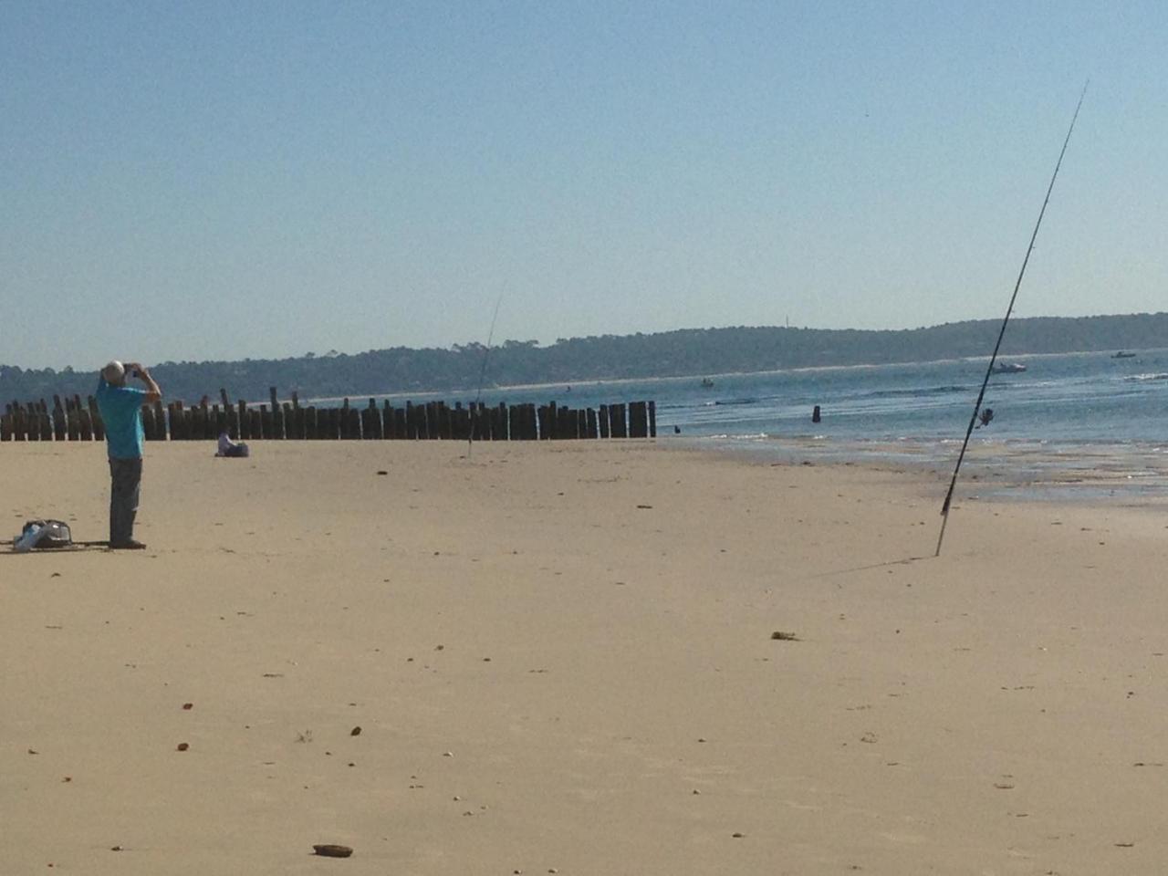 Appartement 2 Chambres Bassin D'Arcachon Front De Mer, Plage Du Betey 앙데르노스레방 외부 사진